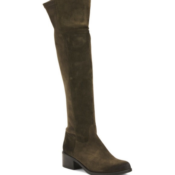 EMANUELE CRASTO
Made In Italy Suede Over The Knee Boots - Picture 1 of 2